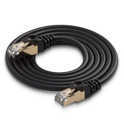 Netzwerkkabel 2 - 15 m Netzwerk Ethernet RJ45 Cat7  LAN Patchkabel Verlegekabel