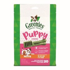 Greenies Puppy 6 Months Dog Dental Treats Petite, 1ea/12oz.