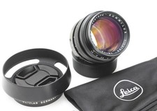 Leica 50mm f/1.4 Summilux V2 Prime Lens, with Caps & Hood - Leica M Mount