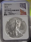2023 US Silver Eagle $1 NGC MS70 Uram Signed