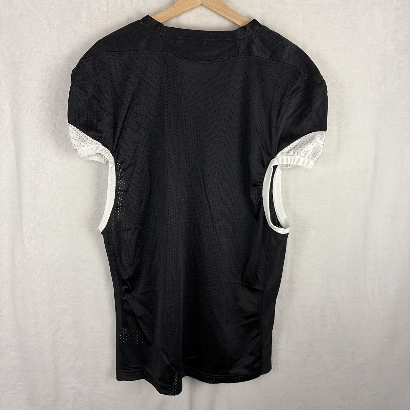 Adidas Men's Press Coverage 2.0 Football Jersey Black White Size Large NWT thumbnail 6