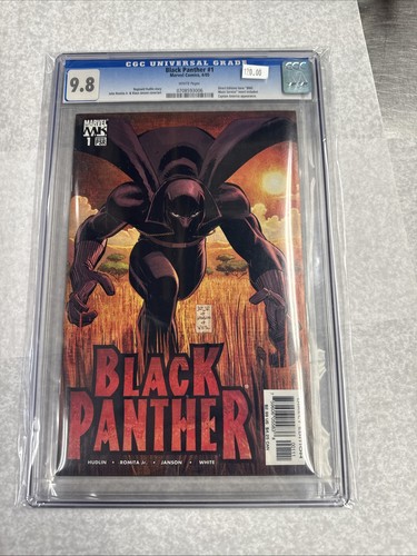 Black Panther 2005 #1 CGC 9.8 Direct Edition Very Clean Solid Check Pics