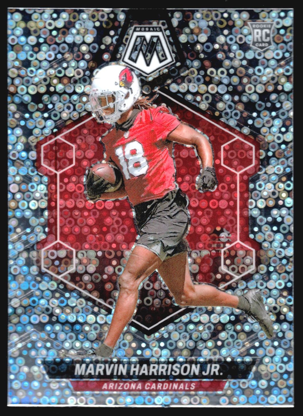 2024 Panini Mosaic MARVIN HARRISON JR Disco Prizm Rookie #304