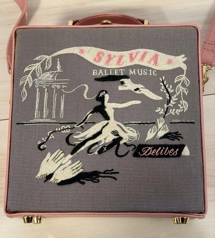 olympia le tan bag ショルダー Olympia Le-Tan Handbag Shoulder Bag Sylvia Ballet Music Book w/Box