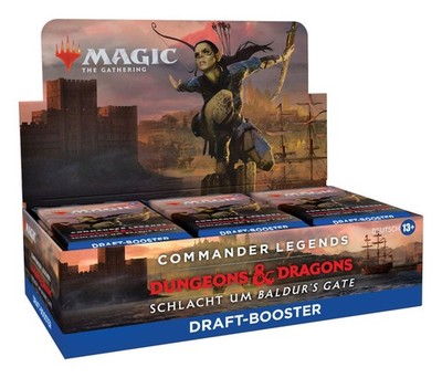 Commander Legends Battle for Baldurs Gate Draft Booster Display deutsch | Magic