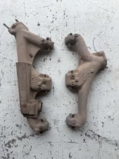 AMC AMX Javelin Jeep Emission Port Freeflow Exhaust Manifolds Pair Rare