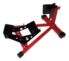 SD-TEC Motorradwippe Linea rossa 17-21 Zoll, verstellbar, rot/schwarz - universa