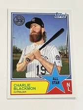 2018 Topps Baseball '83 Topps Baseball All-Stars - Charlie Blackmon - Rockies