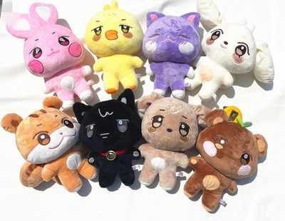 ATEEZ⭐︎ANITEEZ PLUSH DOLL TYUdeongi ATEEZ ANITEEZ Pop Up Plush Doll SANdeoki DDEONGbyeoli Cartoon