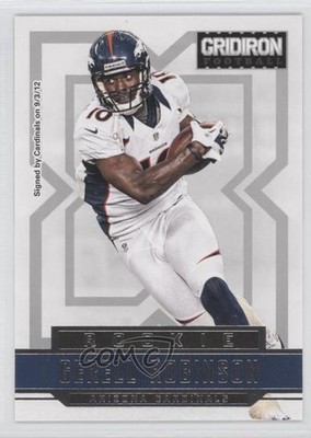 2012 Panini Gridiron Silver X's 34/250 Gerell Robinson #239 Rookie RC 0f8