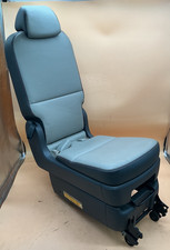 Second Row Middle Jump Seat Gray Black Leather Fits 2016-2021 Kia Sedona Second Row Middle Jump Seat Gray Black Leather Fits 2016-2021 Kia Sedona