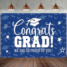 Graduation Decorations Grad Backdrop Banner Class of 2026 Graduation Backdrop..