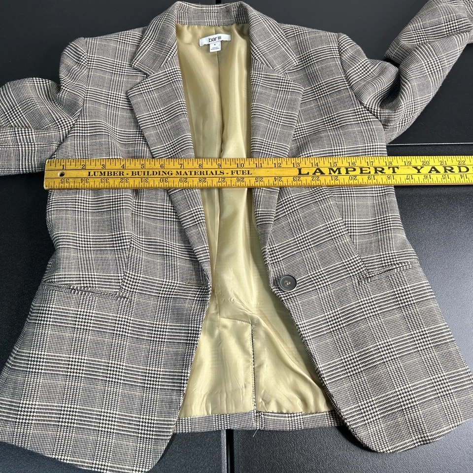 Chaqueta Traje Bar III Talla 4 Mujer Multicolor Negocios   Foto 4 de 4