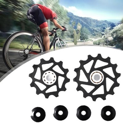 Dauerhaft Neu Radfahren Riemenscheibenrad Fahrradscheibe Harz Leicht 12t+14t