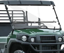 For Kawasaki Mule Pro FXT / FX / DXT / DX 2015-2024 Fold Window Hard-Coated PC