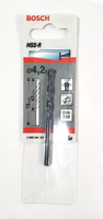 Bosch Metallbohrer HSS-R, Din 338 4,2 X 43 X 75 Mm