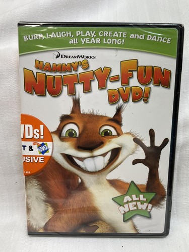 Dreamworks HAMMY'S NUTTY-FUN DVD-ROM NEW SEALED Fun Games