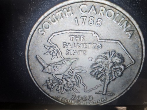 South Carolina 2000 P Washington Quarter Errs Both Sides Mint RARE Coin DDO/DDR - Picture 2 of 11