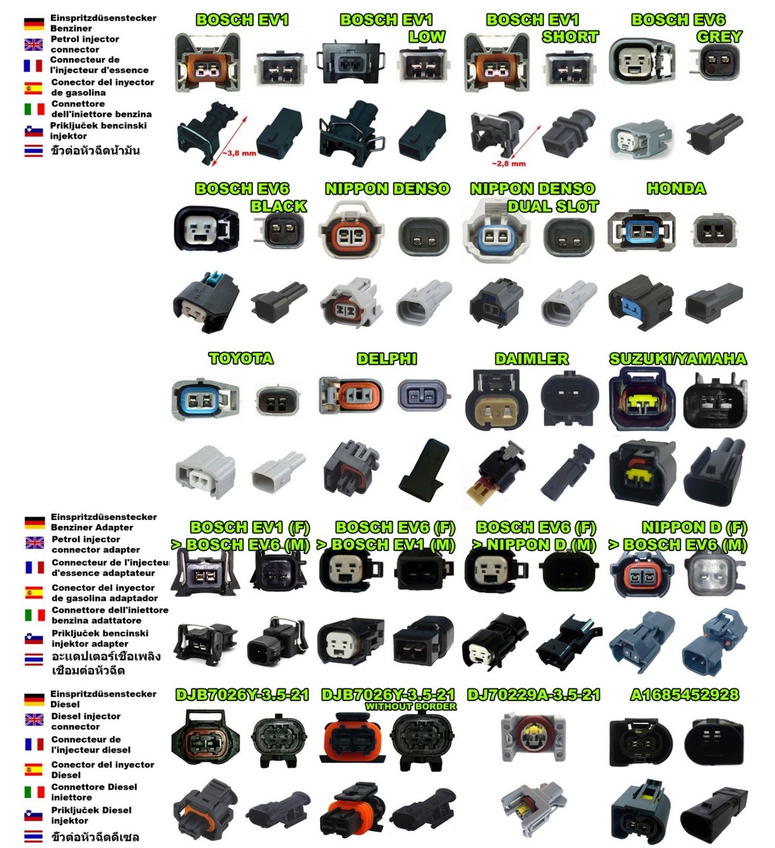 Amp Superseal Assortiment Valise Avec 888 Pièces Connecteur Set Voiture Moto Cam - Foto 7