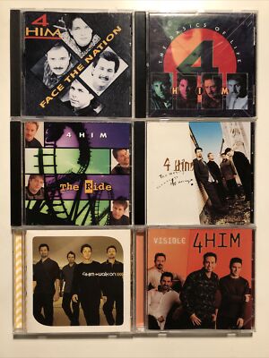 6 CD LOT 4HIM FACE NATION BASICS OF LIFE THE RIDE THE MESSAGE VISIBLE WALK ON