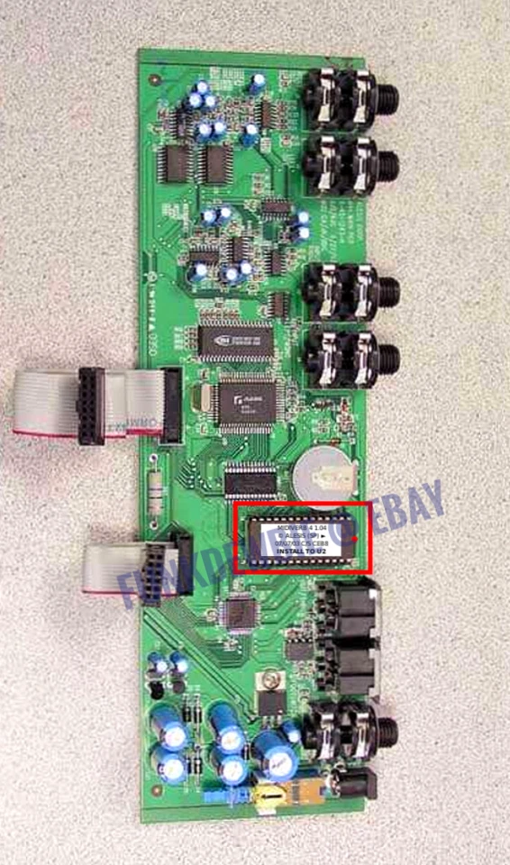 Alesis Midiverb 4 v1.04 EPROM Firmware Upgrade KIT / New ROM Update Chip - Image 2 of 2