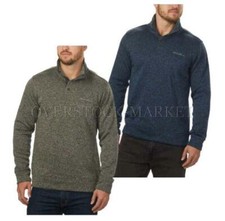 NEW MEN'S EDDIE BAUER RADIATOR FLEECE SNAP FRONT PULLOVER VARIETY SZ/CLRS