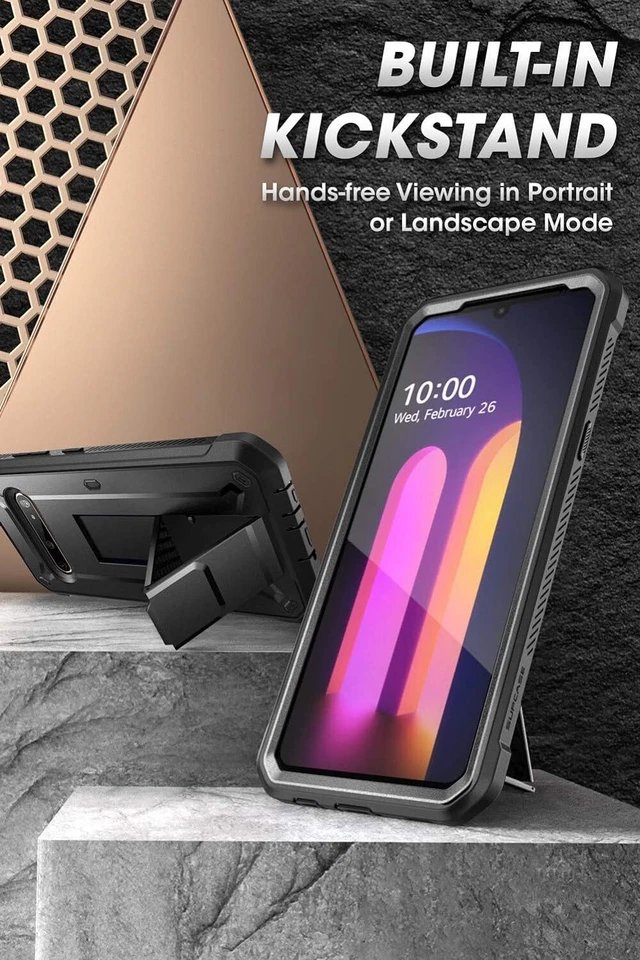 LG Stylo 6 /Stylo 5 /LG K40 V40 V60 ThinQ Case, SUPCASE Full-Body Cover +Screen - Image 3 of 4
