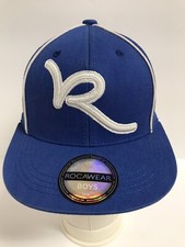 Rocawear Boys Kids Youth Blue Fitted Hat