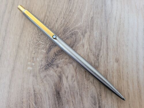 man lancering vochtigheid Montblanc Slimline Steel Ballpoint Pen Made in Germany - Authentic | eBay
