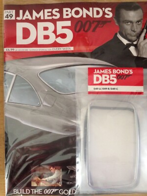 EAGLEMOSS 1/8 BUILD JAMES BOND 007 ASTON MARTIN DB5 ISSUE 49 NEW SEALED WITH MAG