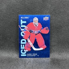 Carey Price #IO-CP Iced Out 20219-20 Allure Hockey Upper Deck MTL Canadiens