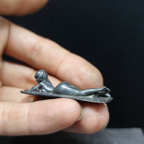 Brass Seductive Ass Girl Statue Art Beauty Model Figurine Artwork Collection - Picture 8 of 9