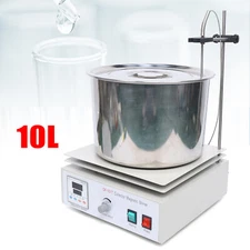 Df-101t Digital Heat Collecting Magnetic Stirrer Lab Heat Thermal Oil Bath 110V
