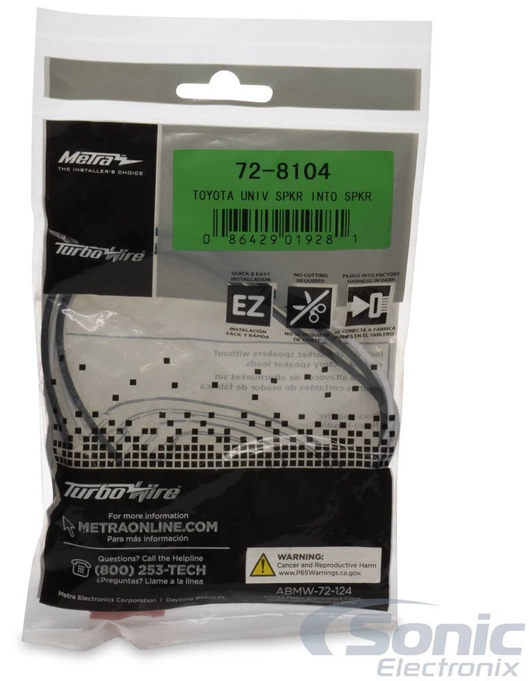 Paquete de reemplazo de altavoces de fábrica para Mitsubishi Outlander 2014-2019 | NVX Foto 4 de 4