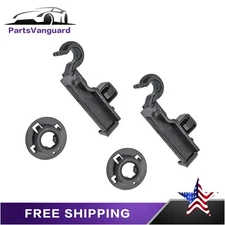 Fit Toyota Corolla 53452-02060 2kit Hood Prop Rod Clamp Clip Bracket Fastener