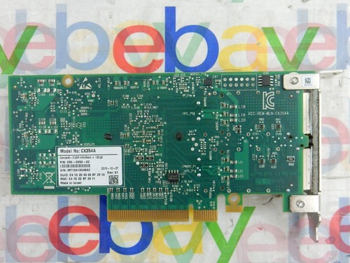 Mellanox CX354A ConnectX 3QDR Infiniband and 10GB Ethernet Fiber 050-0050-02 - Picture 3 of 4