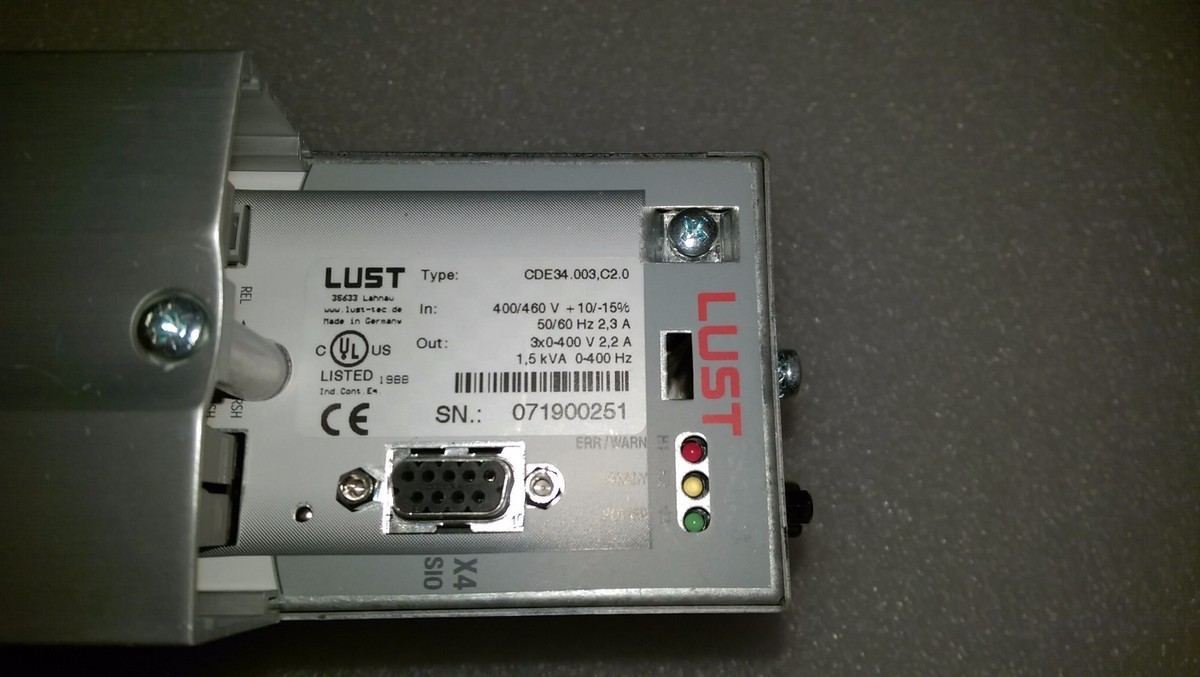LUST CDE34.003,C2.0 SERVO DRIVE | eBay LUST CDE34.003,C2.0 SERVO DRIVE | eBay