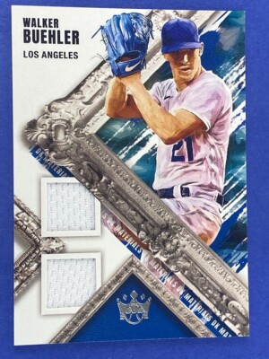 2022 Diamond Kings Walker Buehler Dual Patch Los Angeles Dodgers