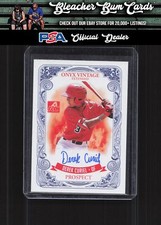 2021 Onyx Vintage Extended EADC Derek Curiel Blue Signatures Auto