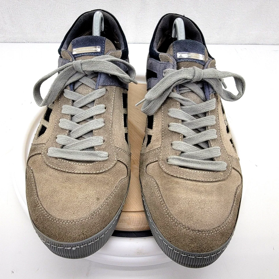 Zapatillas deportivas Allesandro Dell'Acqua de gamuza y cuero para hombre 45 (US 12) Foto 3 de 4