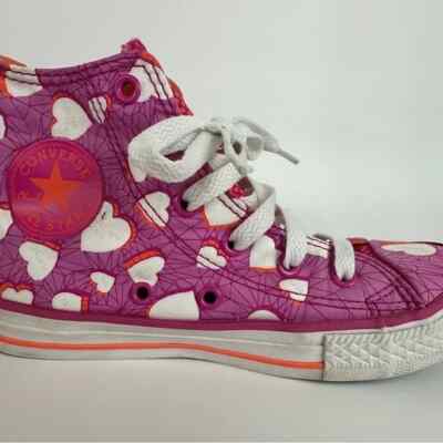 Converse Chuck Taylor All Star Valentines High Top Magenta Glow/Wild Mango/White