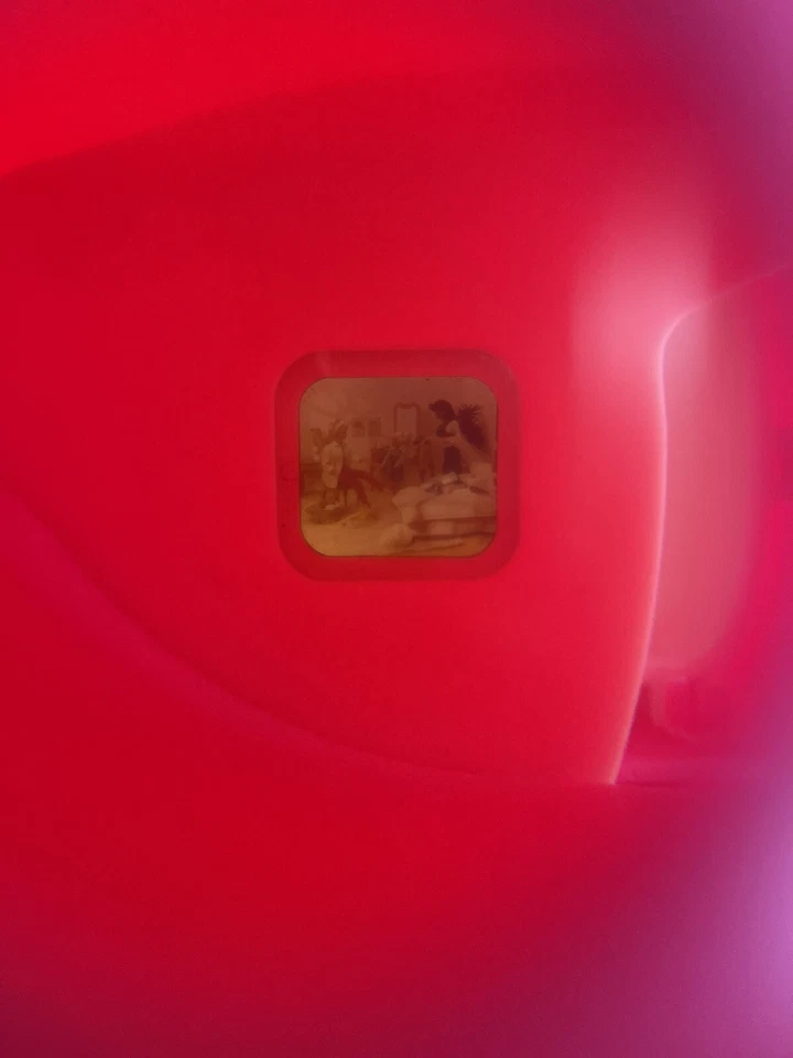 Barbie Viewmaster 1998 vintage 3D rosa - más un carrete - Fisher Price Foto 3 de 4