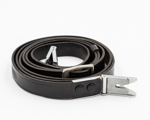 Vintage Rollei Rolleiflex Black Leather Strap
