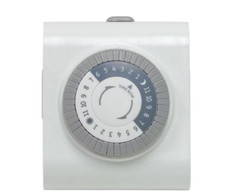 DEFIANT 15 Amp 24-Hour Plug-In Heavy-Duty Timer with 2-Grounded Outlets