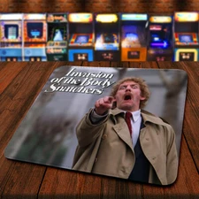 Invasion of The Body Snatchers 1978 Mouse Mat Donald Sutherland Faux Leather