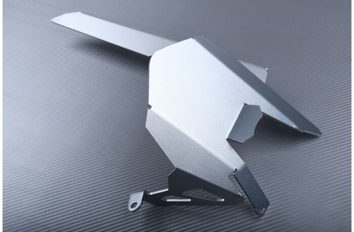 Garde-boue arrière en aluminium titane et couvre-chaîne pour Yamaha XSR 700 2017-2021 - 3
