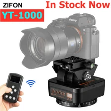 ZIFON YT-1000 2.4G Pan Tilt Motorized Auto Panoramic Head fr DSLR Remote Control