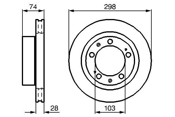 Disque de frein BOSCH 0 986 478 418, la technologie de freinage optimal pour passionnés de Porsche