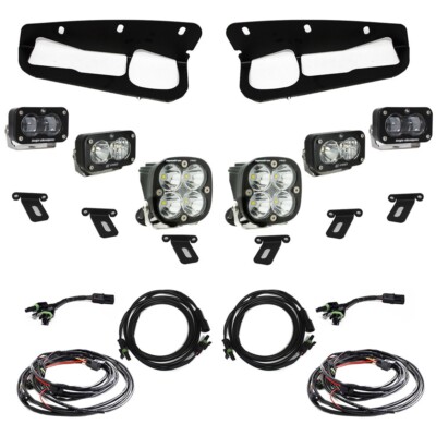 Baja Designs S2 SAE Clear Fog Light Pro Kit For 2021-2024 Ford Bronco