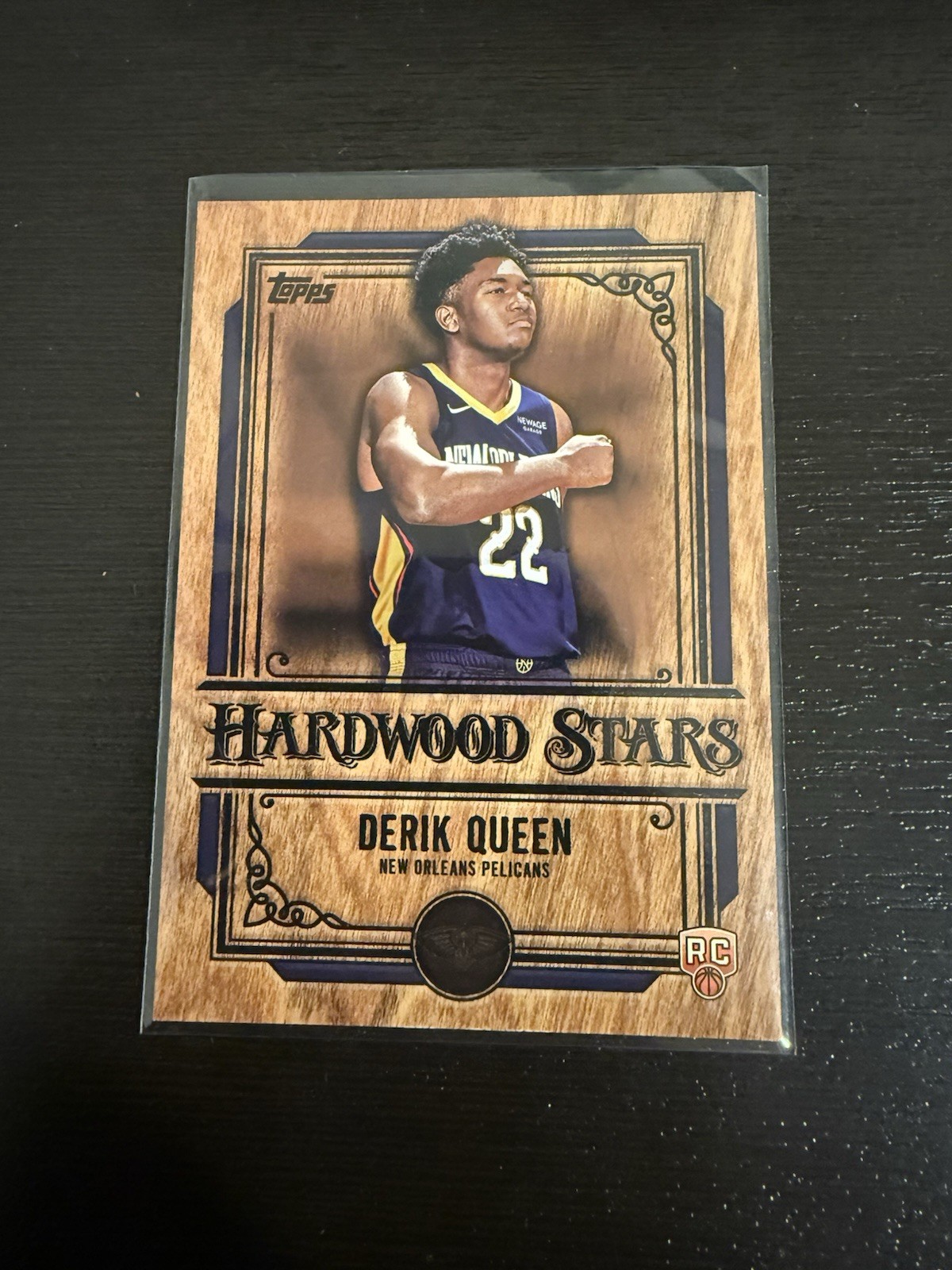 2025-26 Topps Derik Queen Hardwood Stars RC Rookie #HS-19 Pelicans CASE HIT
